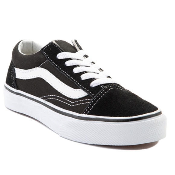 Vans Old Skool Skate Shoe - Little Kid - Black size 5 - Picture 5 of 6